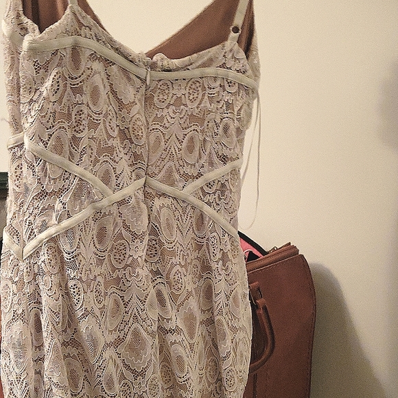 Guess White Lace Dress bodycon - Picture 3 of 3